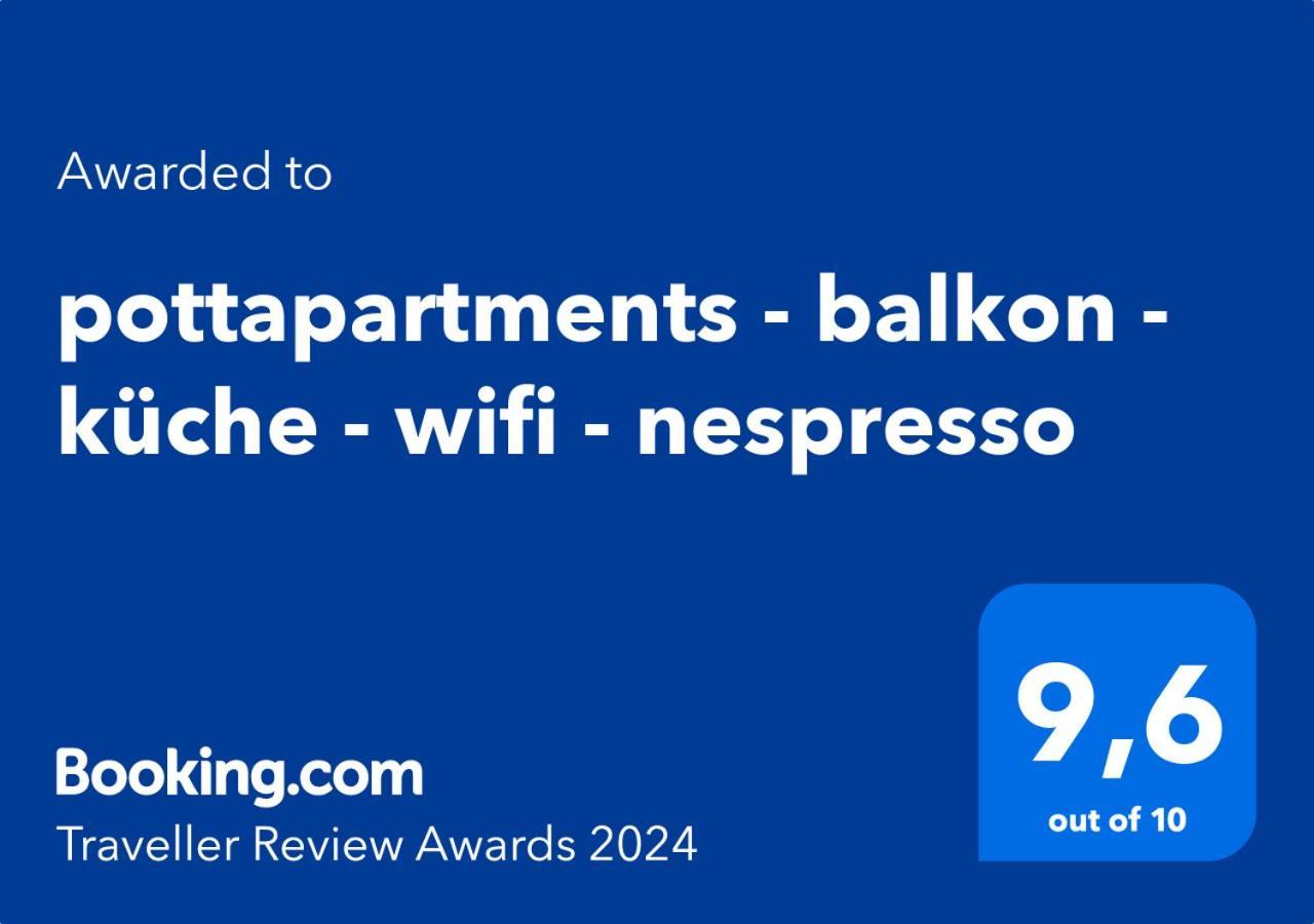 Pottapartments - Balkon - Kueche - Wifi - Nespresso Herne Buitenkant foto